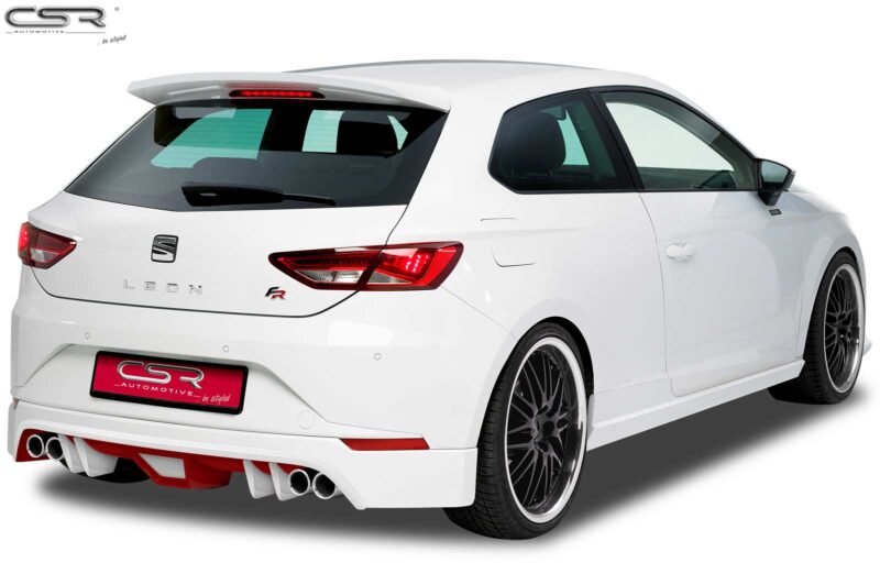 Difusor trasero CSR Automotive para Seat León 3 (Tipo 5F HA111  1
