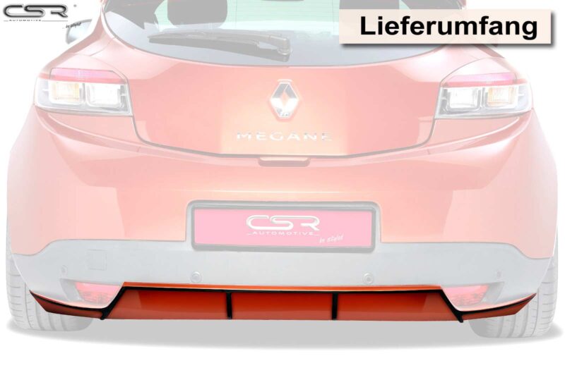 Difusor trasero CSR Automotive para Renault Mégane HA125  3