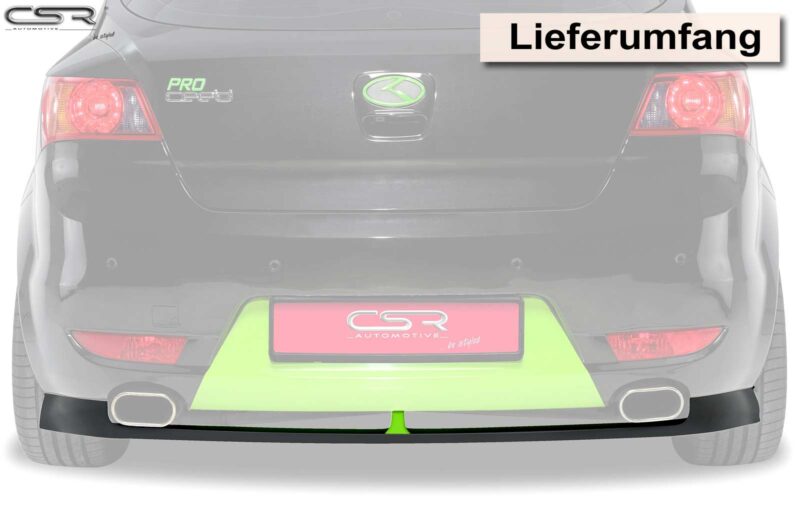 Difusor trasero CSR Automotive para KIA pro_cee'd (ED) HA133  3