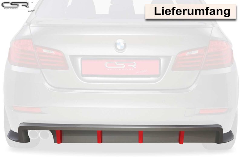 Difusor trasero CSR Automotive para BMW Serie 5 F10 Berlina HA146  3
