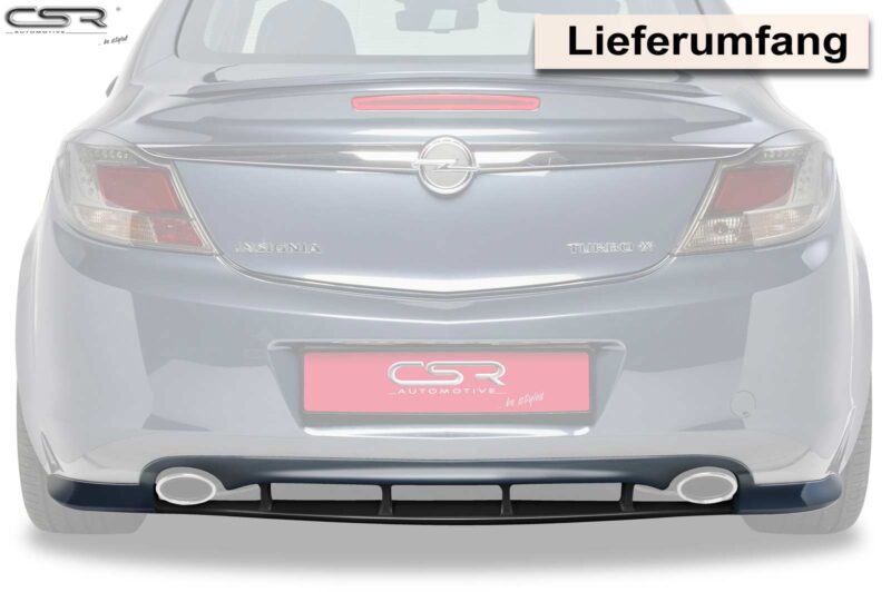 Difusor trasero CSR Automotive para Opel Insignia A HA152  3