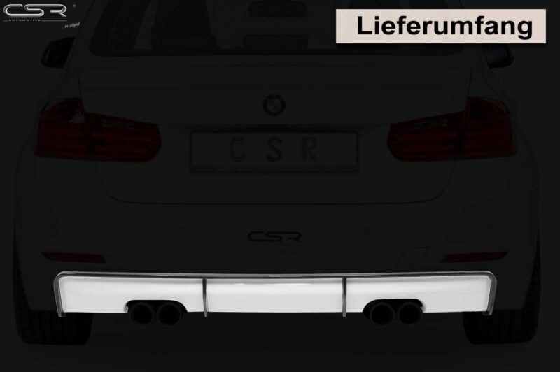 Difusor trasero CSR Automotive para BMW Serie 3 F30