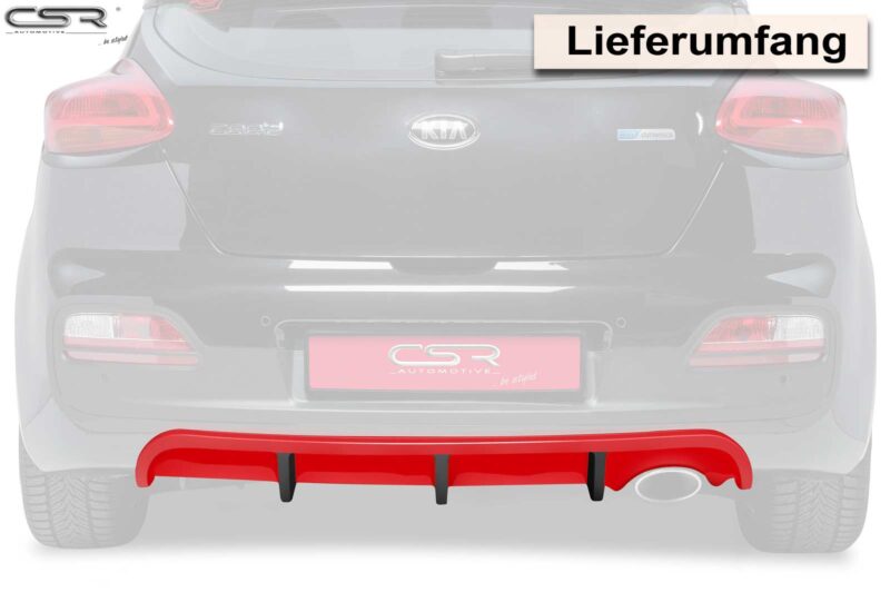 Difusor trasero CSR Automotive para KIA pro_cee'd (JD) HA160  3