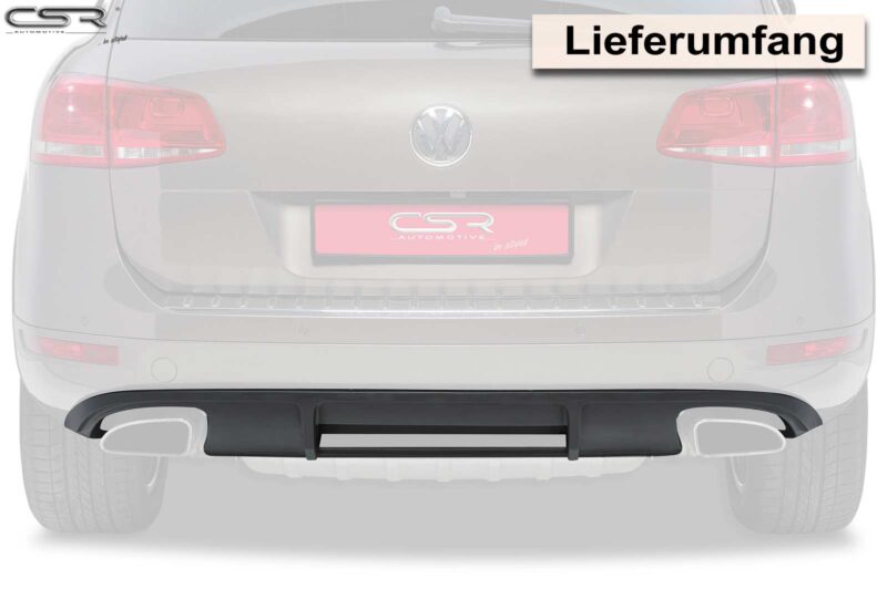 Difusor trasero CSR Automotive para VW Touareg 2 7P HA161  3