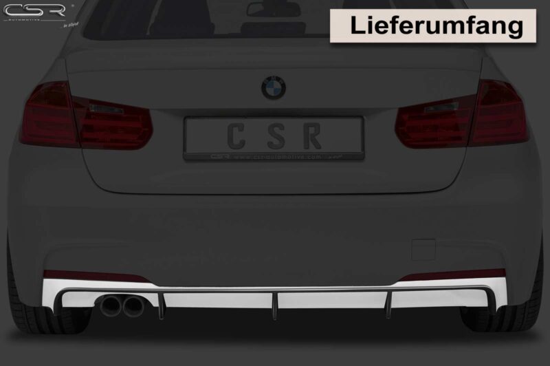 Difusor trasero CSR Automotive para BMW Serie 3 F30/F31 Sedan/Touring HA163  3