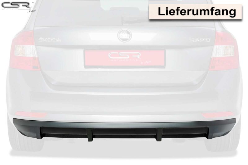 Difusor trasero CSR Automotive para Skoda Rapid Spaceback HA173  3