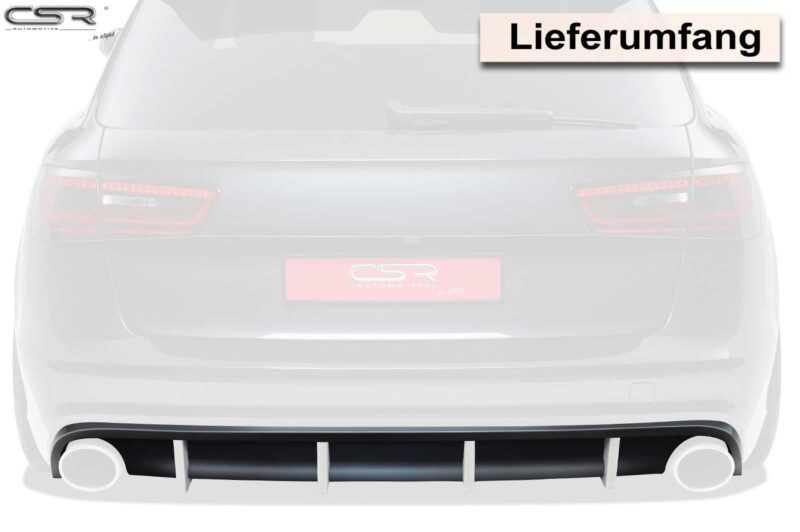 Difusor trasero CSR Automotive para Audi A6 4G C7 S-Line HA176  3