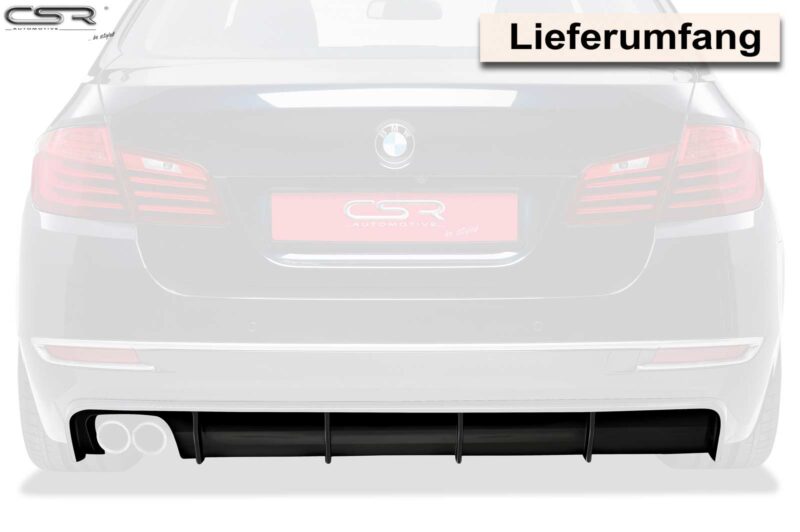 Difusor trasero CSR Automotive para BMW Serie 5 F10/F11 Sedan/Touring HA182  3