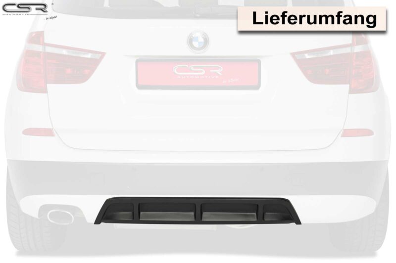Difusor trasero CSR Automotive para BMW X3 F25 HA189  4