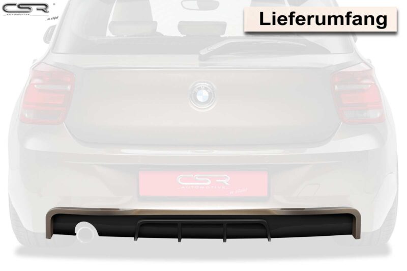 Difusor trasero CSR Automotive para BMW Serie 1 F20/F21 HA191  3