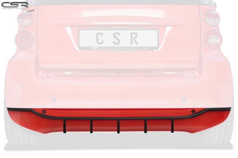 Difusor trasero CSR Automotive para Smart fortwo 451 HA204  3