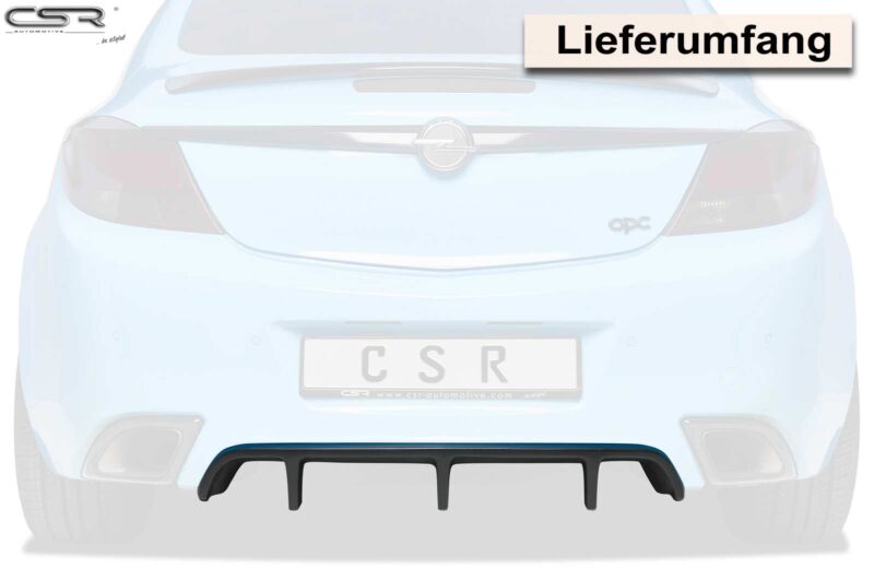 Difusor trasero CSR Automotive para Opel Insignia A OPC Sports Tourer HA217  3