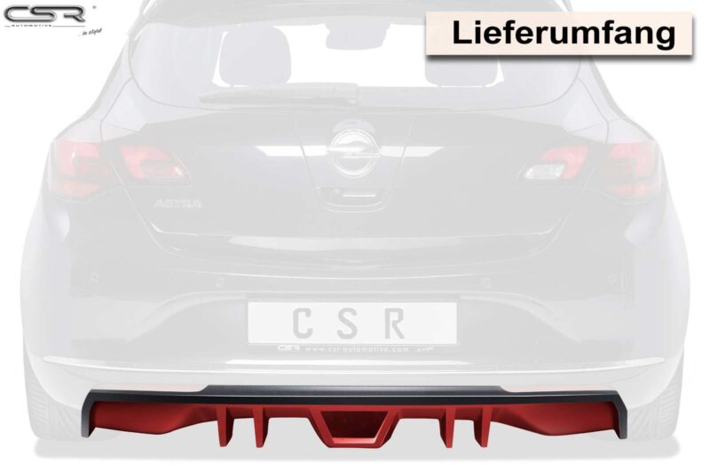 Difusor trasero CSR Automotive para Opel Astra J HA208  3
