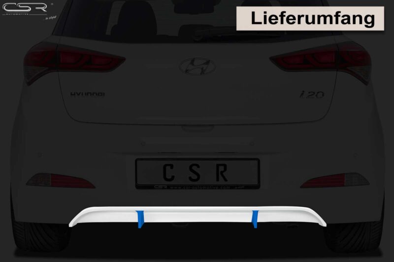Difusor trasero CSR Automotive para Hyundai I20 GB HA209  3