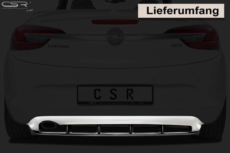 Difusor trasero CSR Automotive para Opel Cascada HA210  3