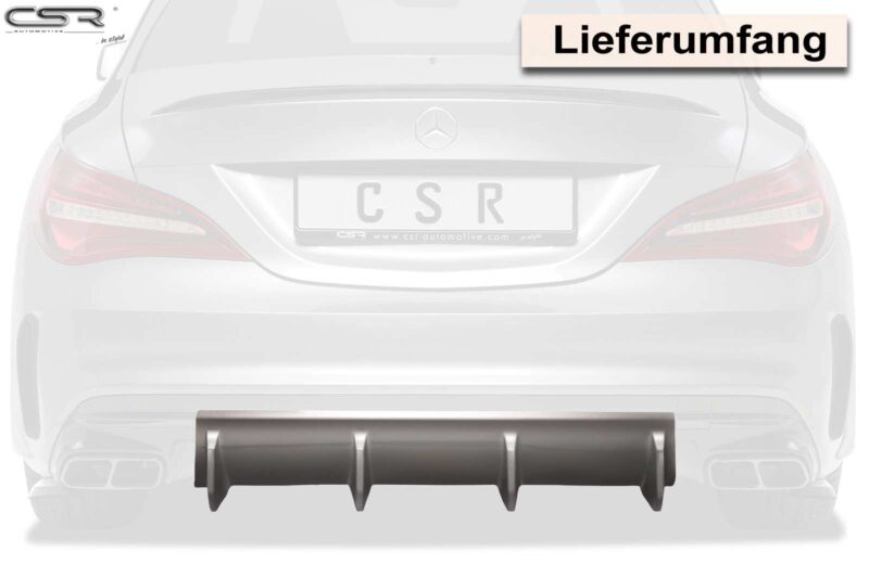 Difusor trasero CSR Automotive para Mercedes-Benz CLA 45 AMG C117 X117 HA212  3