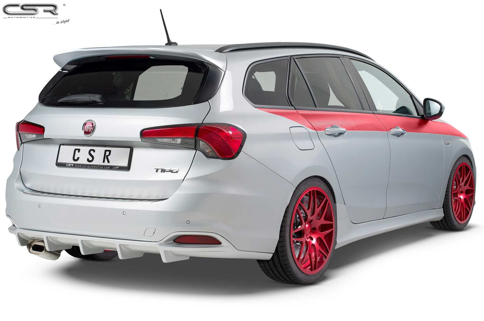 Difusor trasero CSR Automotive para Fiat Tipo Tipo 356 familiar HA221  1