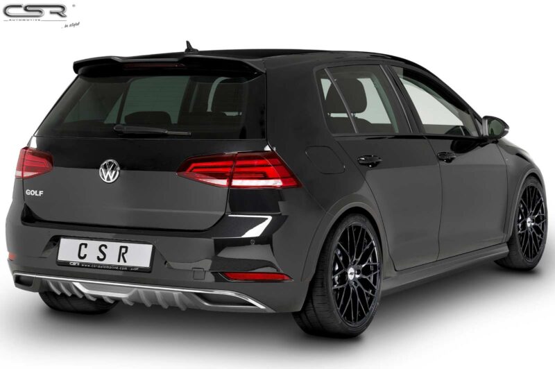 Difusor trasero CSR Automotive para VW Golf 7 Tipo AU Facelift HA224  1