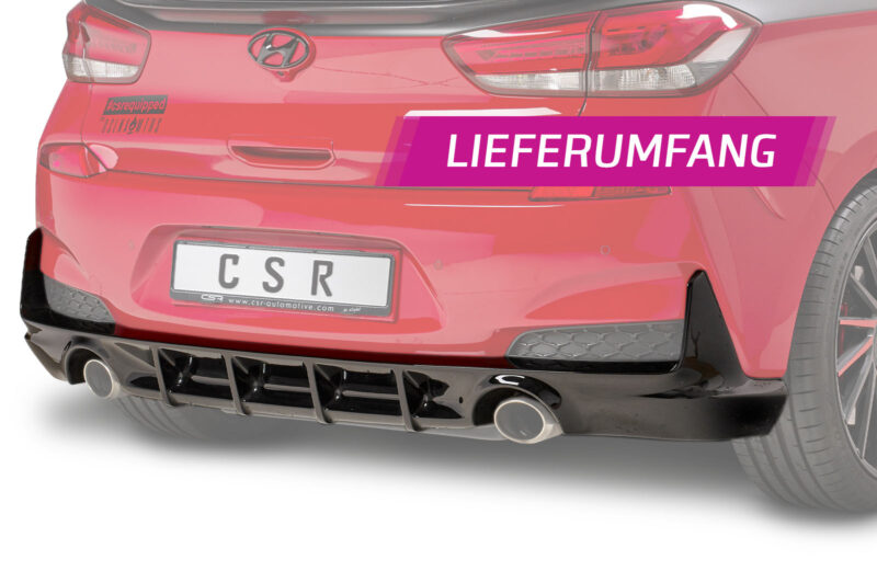 Difusor trasero CSR Automotive para Hyundai I30 N (PD) HA226  3