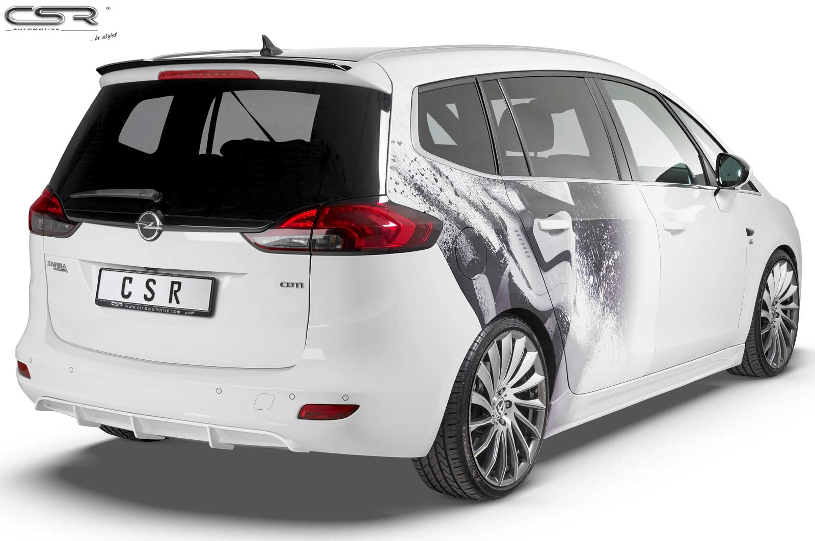 Difusor trasero CSR Automotive para Opel Zafira C Tourer HA228  1