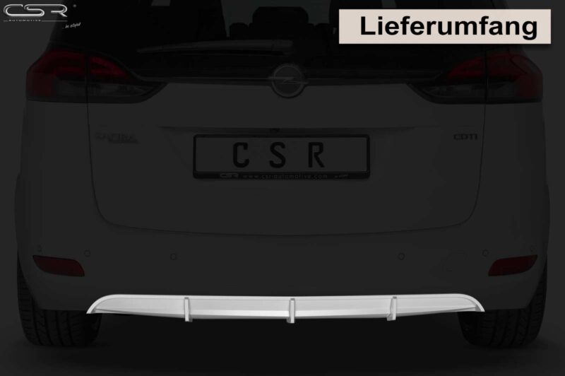 Difusor trasero CSR Automotive para Opel Zafira C Tourer HA228  3
