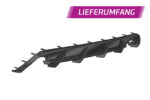 Difusor trasero CSR Automotive  para Ford Focus ST MK2 HA271-S Negro Mate 5