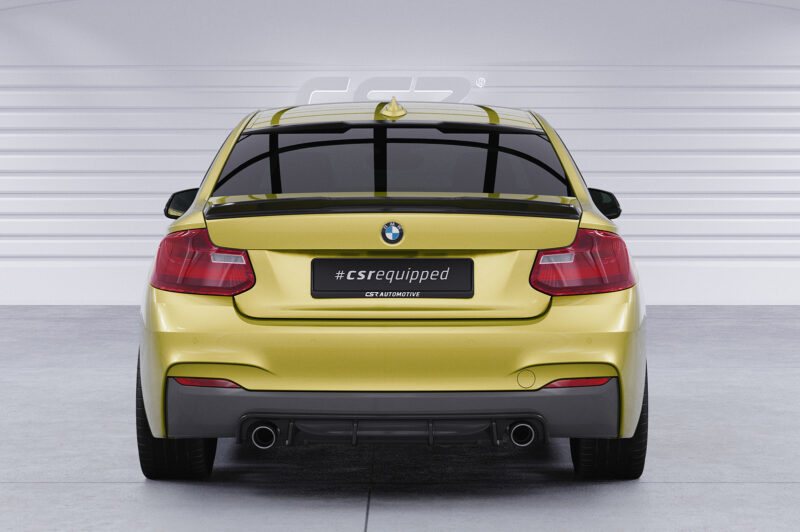 Difusor trasero CSR Automotive  para BMW Serie 2 (F22/F23) Coupé y Cabrio HA273-S Negro Mate 6