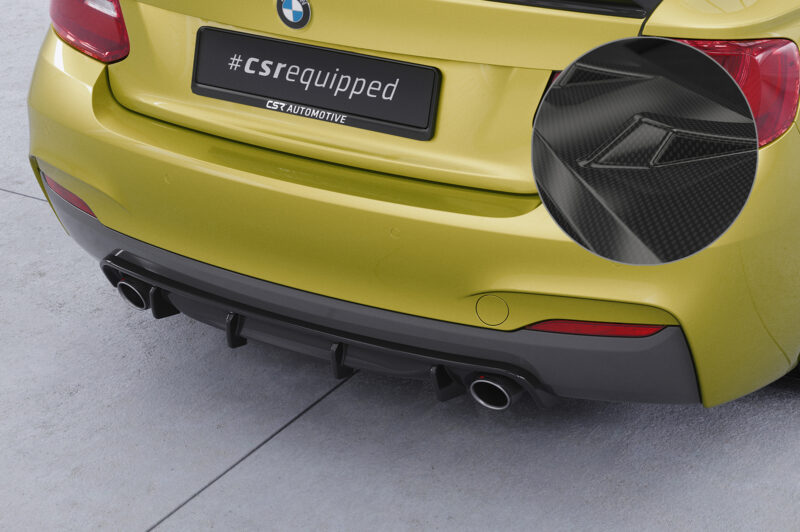 Difusor trasero CSR Automotive  para BMW Serie 2 (F22/F23) Coupé y Cabrio HA273-C Carbon Look 1