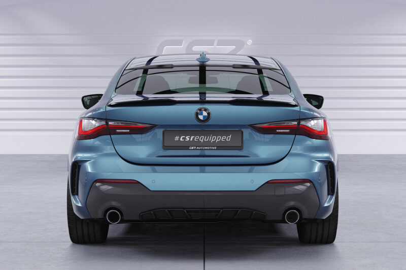 Difusor trasero CSR Automotive  para BMW Serie 4 (G22/G23) paquete M y M440 HA276-S Negro Mate 6