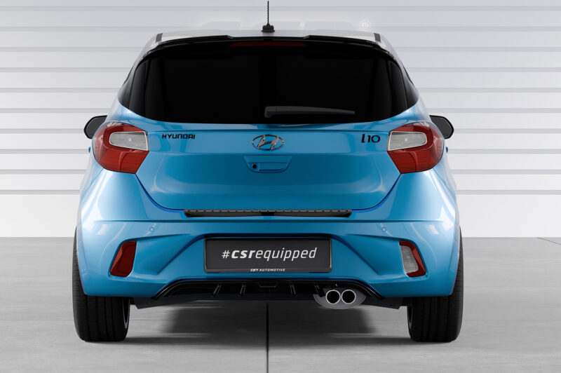 Difusor trasero CSR Automotive  para Hyundai I10 3ª generación HA280-S Negro Mate 6