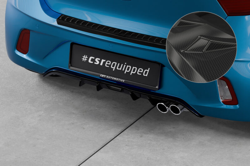 Difusor trasero CSR Automotive  para Hyundai I10 3ª generación HA280-C Carbon Look 1