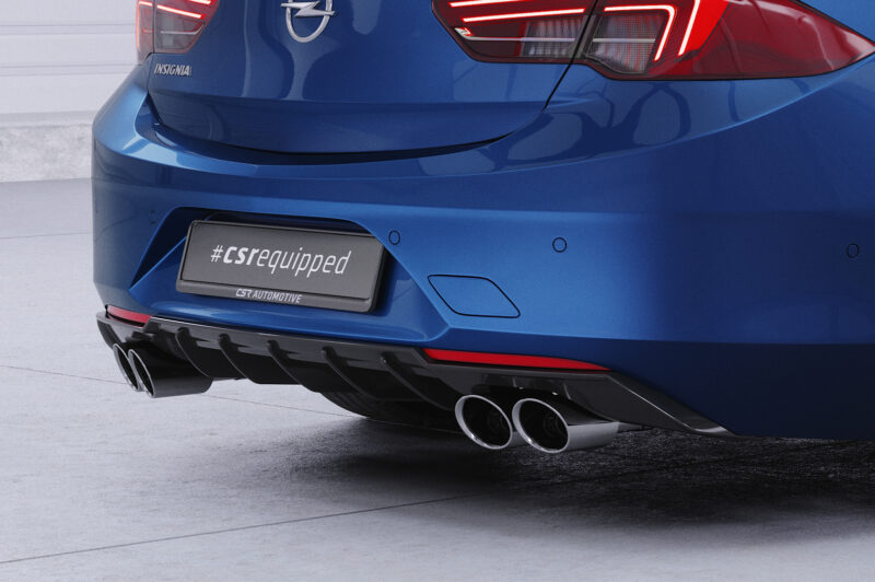 Difusor trasero CSR Automotive  para Opel Insignia B Grandsport HA282-S Negro Mate 3