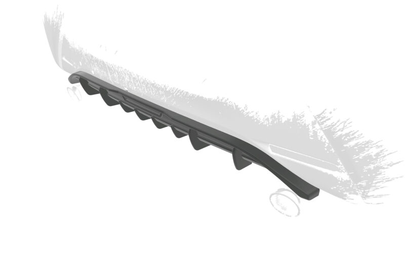 Difusor trasero CSR Automotive  para Toyota Aygo 2 HA288-S Negro Mate 3
