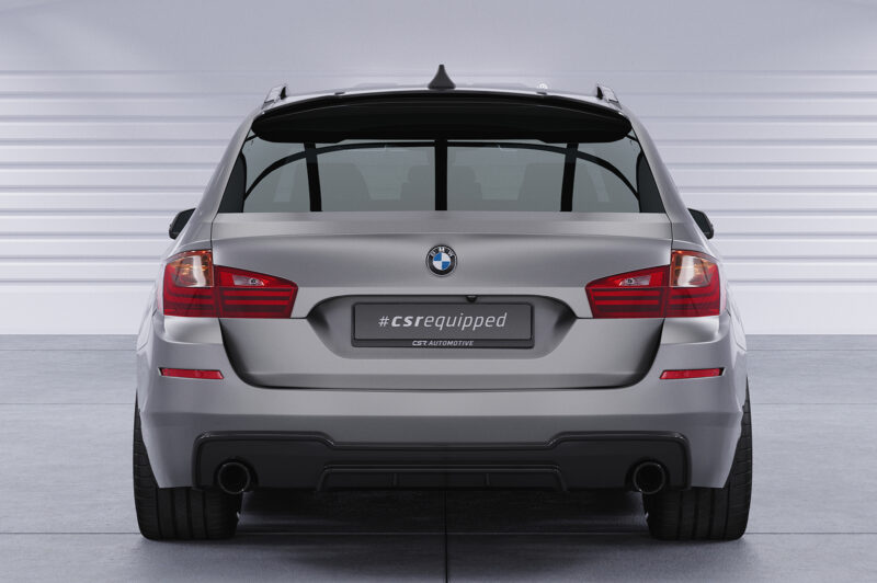 Difusor trasero CSR Automotive  para BMW Serie 5 F10/F11 535i/535d paquete M HA289-S Negro Mate 6
