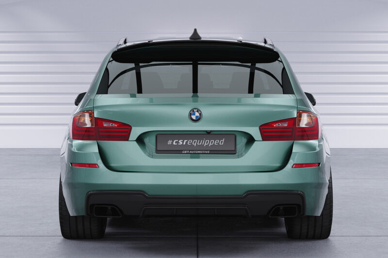 Difusor trasero CSR Automotive  para BMW Serie 5 F10/F11 550i/550d paquete M HA290-S Negro Mate 6