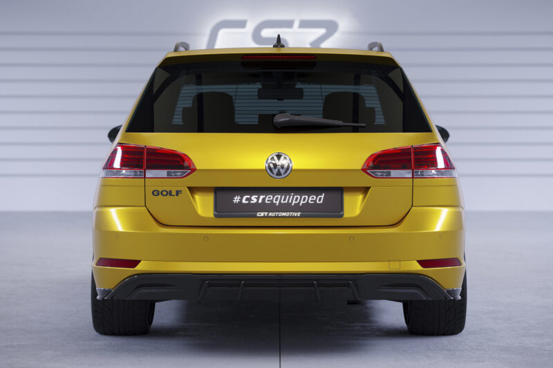 Difusor trasero CSR Automotive  para VW Golf 7 Variant Basis HA292-S Negro Mate 6