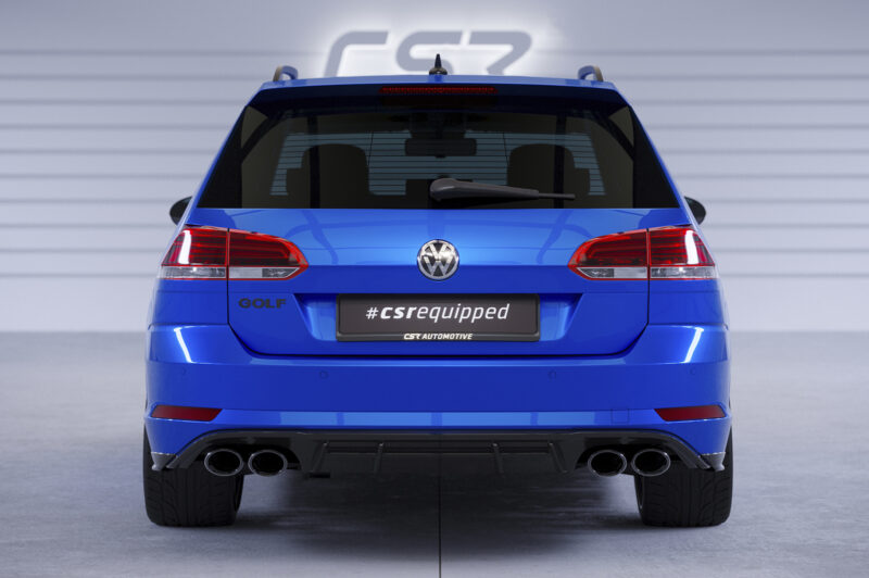 Difusor trasero CSR Automotive  para VW Golf 7 Variant HA295-S Negro Mate 6
