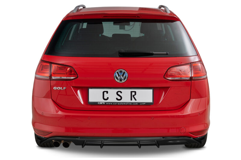 Difusor trasero CSR Automotive  para VW Golf 7 Variant HA296-S Negro Mate 4