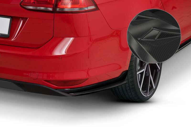 Difusor trasero CSR Automotive  para VW Golf 7 Variant HA296-C Carbon Look 1