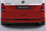 Difusor trasero CSR Automotive  para VW T6/T6.1 HA297-S Negro Mate 3