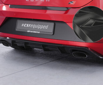 Difusor trasero CSR Automotive  para Seat Leon 3 (Tipo 5F Cupra HA298-C Carbon Look 1