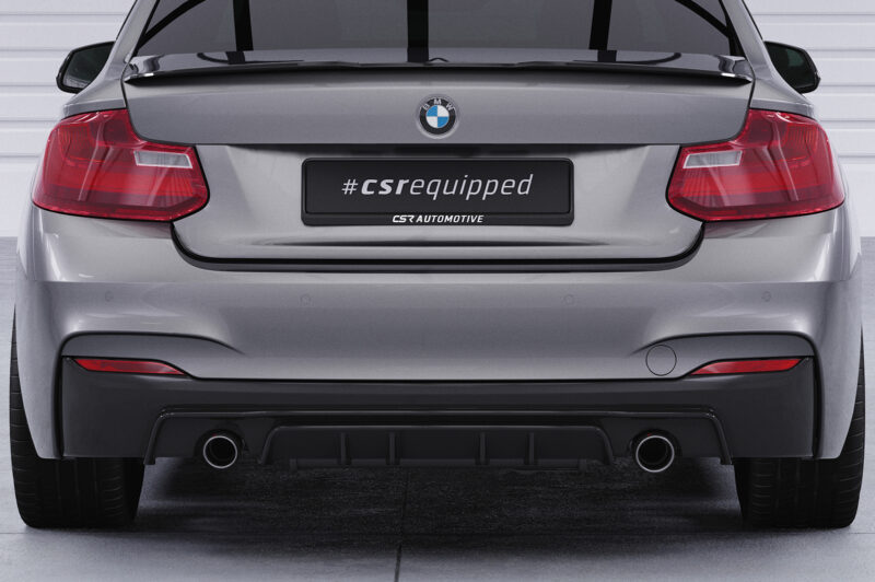 Difusor trasero CSR Automotive  para BMW Serie 2 F22/F23 M paquete HA308-S Negro Mate 5