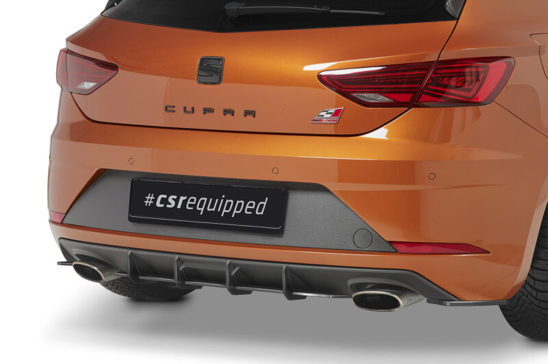 Difusor trasero CSR Automotive para Seat Leon 3 (Tipo 5F SC CupraHA310-L Sin logotipo CSR 1