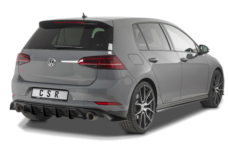 Difusor trasero CSR Automotive para VW Golf 7 (Tipo AU) GTI TCR HA311-L Sin logotipo CSR 2