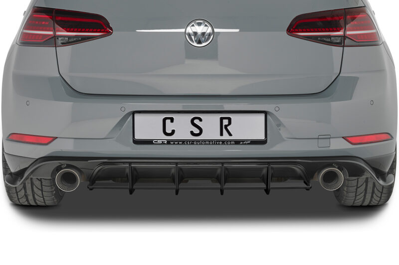 Difusor trasero CSR Automotive para VW Golf 7 (Tipo AU) GTI TCR HA311-L Sin logotipo CSR 3
