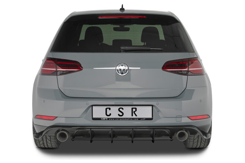 Difusor trasero CSR Automotive para VW Golf 7 (Tipo AU) GTI TCR HA311-L Sin logotipo CSR 4