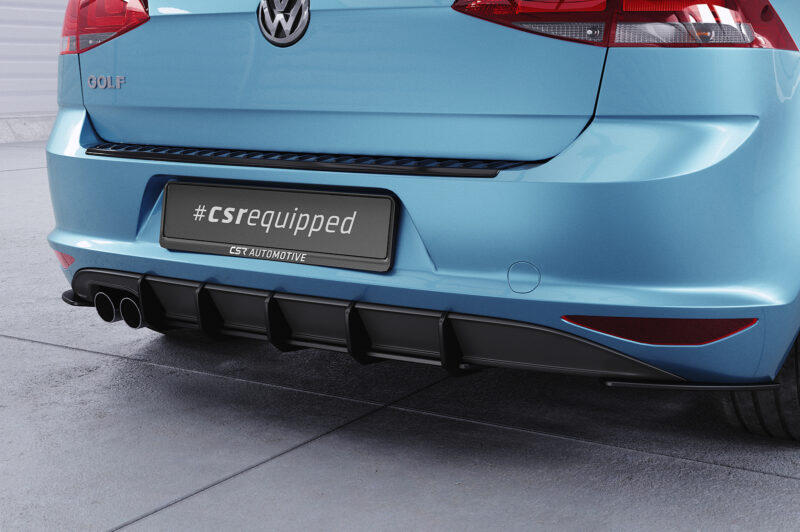 Difusor trasero CSR Automotive para VW Golf 7 (tipo AU) HA312-L Sin logotipo CSR 2
