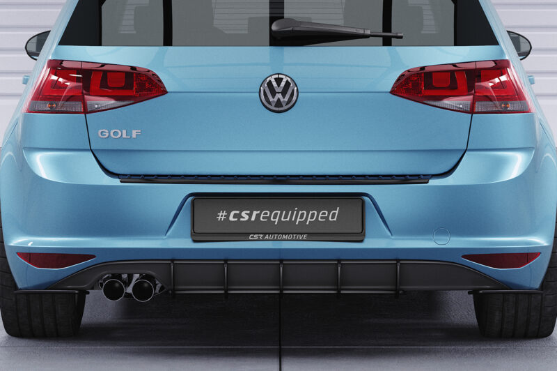 Difusor trasero CSR Automotive para VW Golf 7 (tipo AU) HA312-L Sin logotipo CSR 5