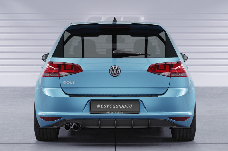 Difusor trasero CSR Automotive para VW Golf 7 (tipo AU) HA312-L Sin logotipo CSR 6