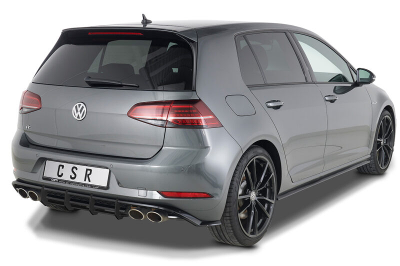 Difusor trasero CSR Automotive para VW Golf 7 (Tipo AU) R HA313-L Sin logotipo CSR 2